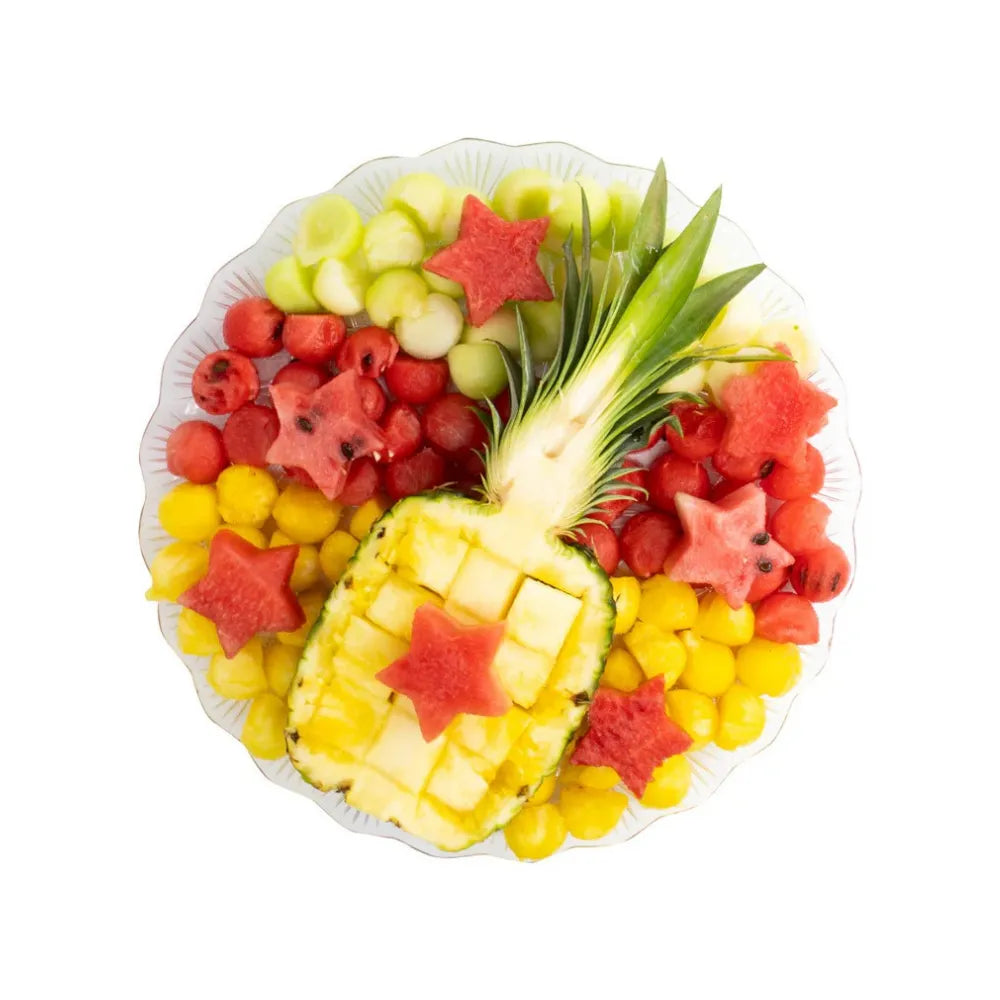 Tropical Starburst Pineapple Boat