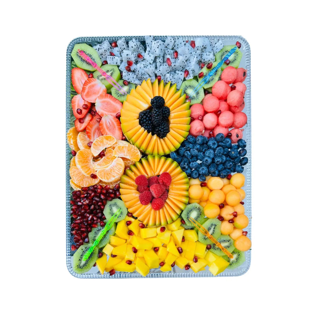 Tropical Papaya Sunrise Platter