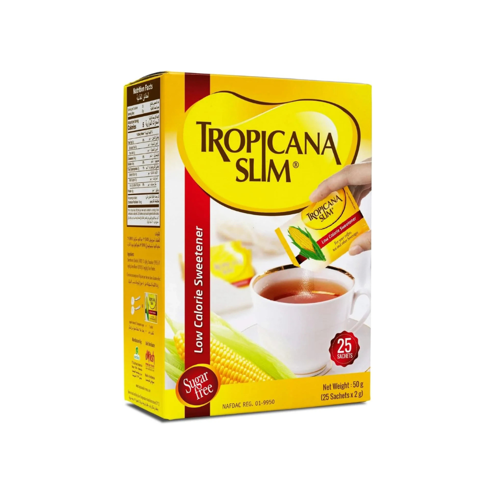 Tropicana Slim Sweetener (25 Sachets, 50g)