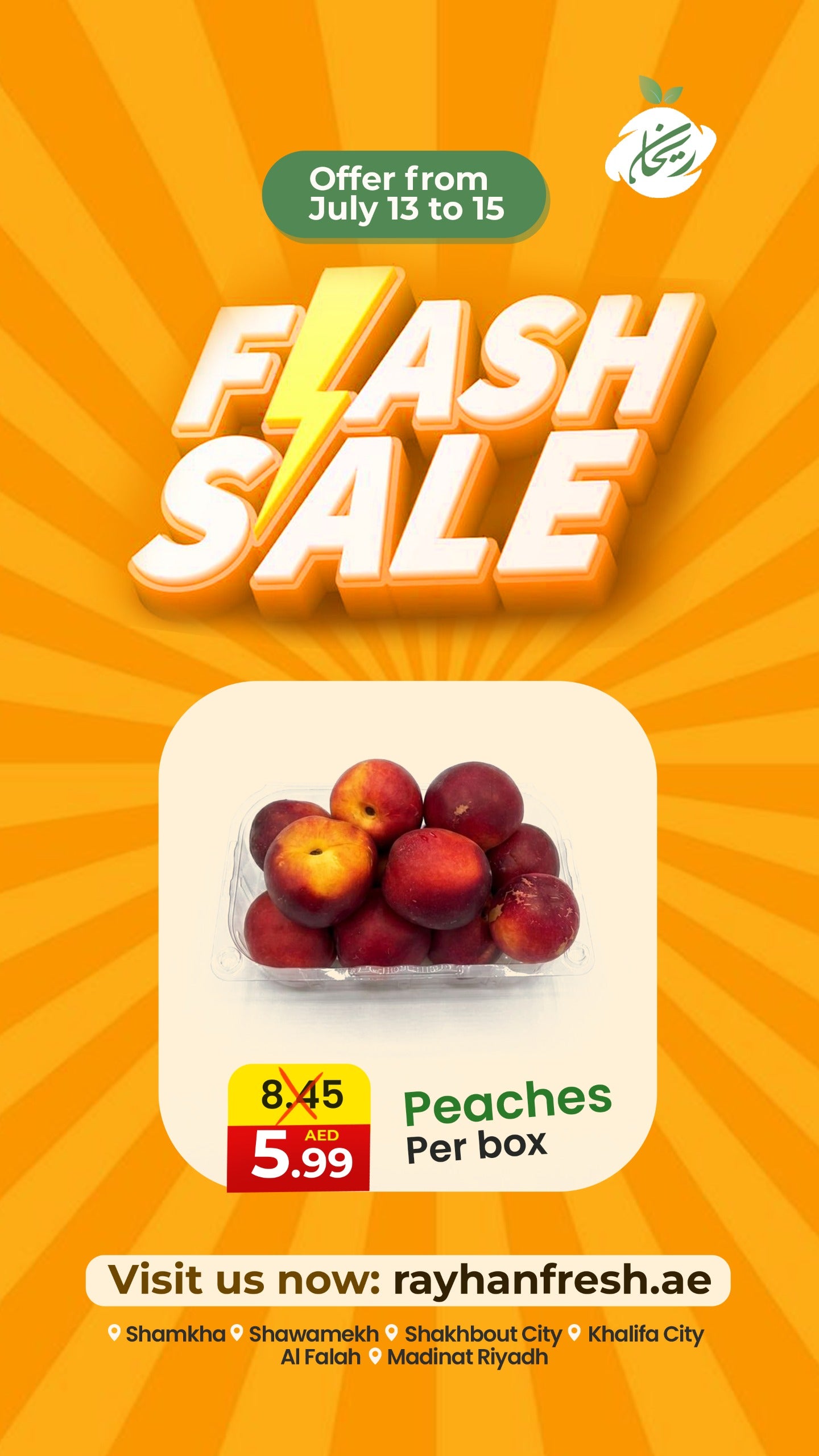 FLASH SALE PEACHES